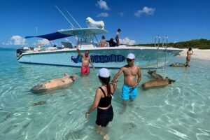 Private island tour in the Bahamas with Donika Transportation